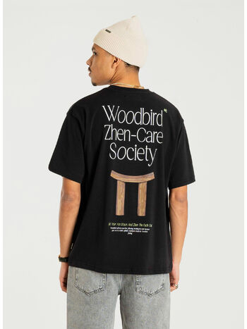 T-SHIRT WBBAINE ZHEN TEE, 01 BLACK, small