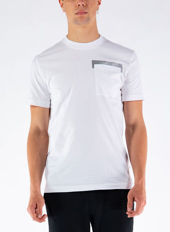 T-SHIRT IN COTONE BIOLOGICO CON TASCA, YAF, small