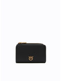 PORTACARTE MINI WALLET, Z99Q NERO-ANTIQUE GOLD, thumb