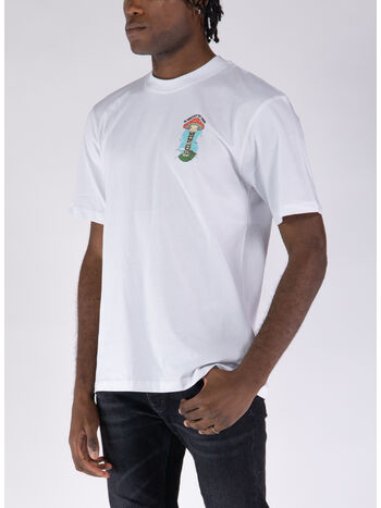 T-SHIRT MOUNTAIN HIGH, WHITE, small