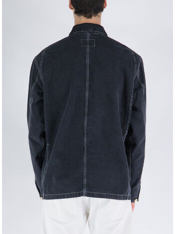 GIUBBOTTO OG CHORE, 8960 BLACK HEAVY STONE WASH, small