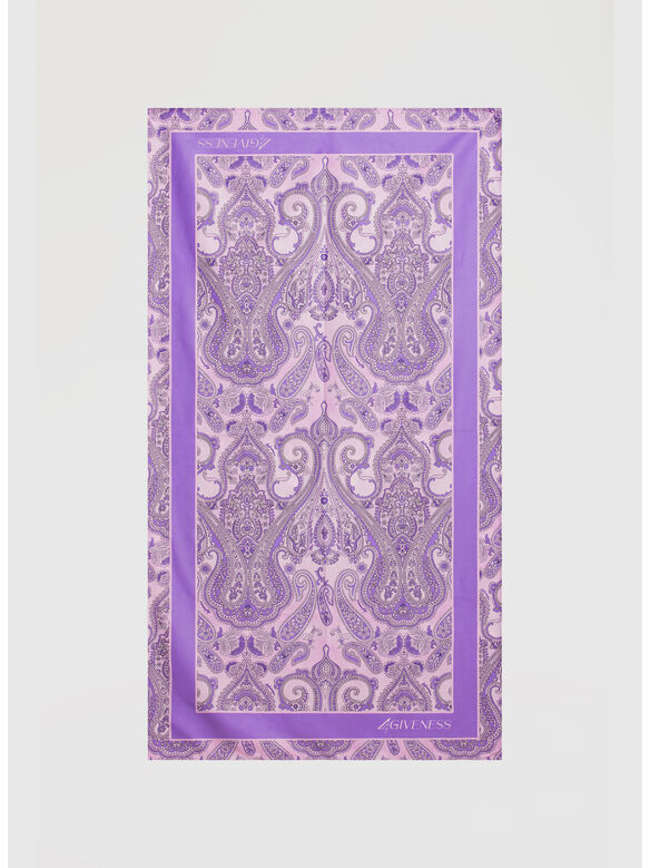 TELO MARE COTE D'AZUR STYLE, 070 VIOLA, medium