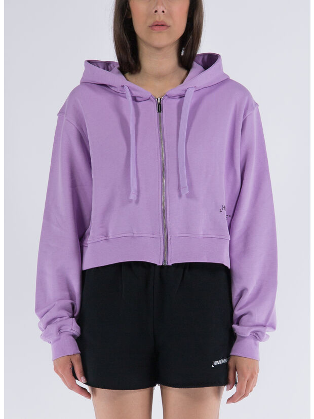 Felpa viola donna sales