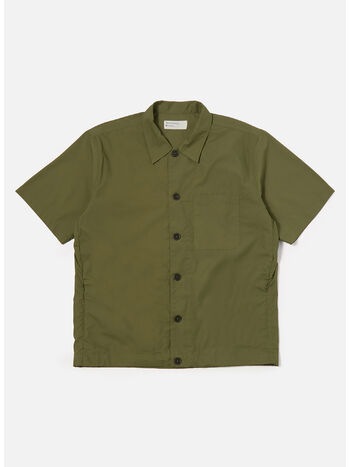 CAMICIA TECH OVERSHIRT, OLIVE, small