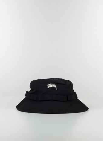 CAPPELLO NYCON RIPSTOP BOONIE HAT, BLACK, small