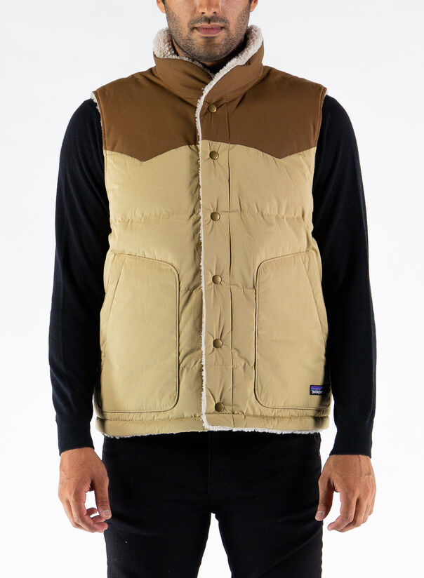 SMANICATO REVERSIBLE BIVY DOWN VEST, CSC, large