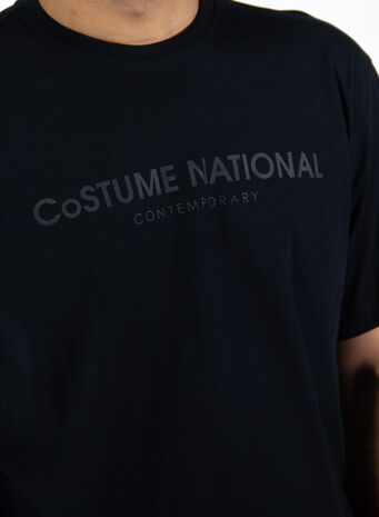 T-SHIRT LOOSE FIT, N900 - NERO, small