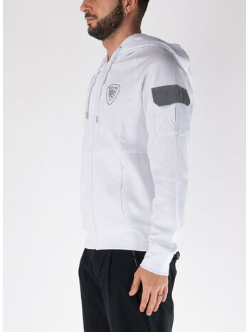FELPA HOODIE BEAL, 100 BIANCO OTTICO, small