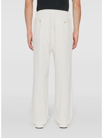 PANTALONE MONOGRAM, 0310 OFF WHITE BLACK, small