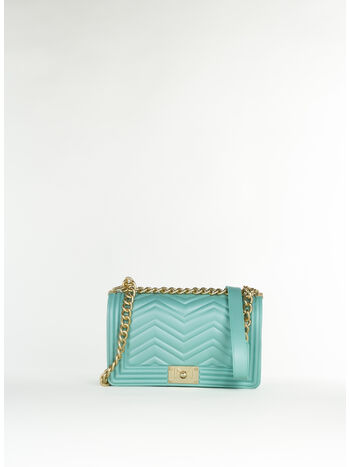 BORSA FLAT  MANHATTAN MEDIUM, LIGHT TIFFANY/OFF, small