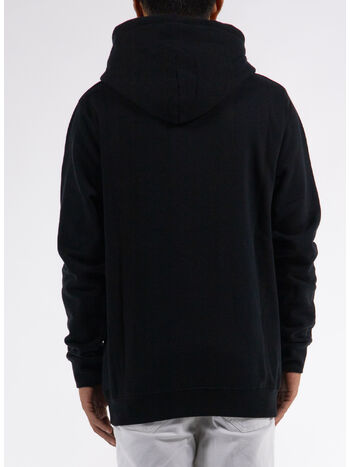 FELPA HOODIE FILOU, 01 BLACK, small