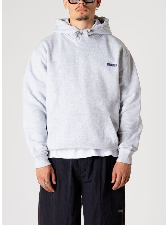 FELPA HOODIE WBPACS HOME, SNOW MELANGE, medium