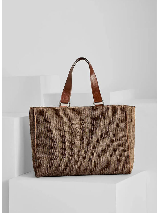 BORSA ISIKA, DARK TEA, large