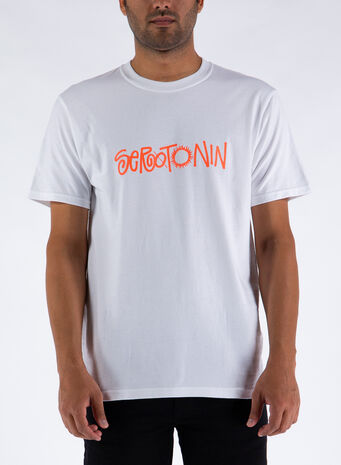 T-SHIRT SEROTONIN, WHITE, small