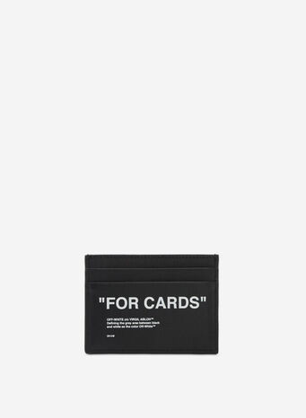 PORTACARTE CON STAMPA LOGO, 1001BLACKWHITE, small