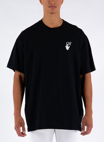 T-SHIRT CARAVAGGIO LUTE S/S OVER TEE, 1084BLACKMULTI, small