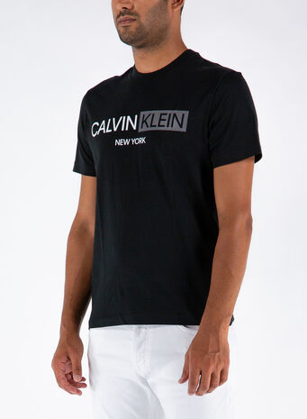 T-SHIRT IN COTONE BIOLOGICO CON LOGO, BEH, small