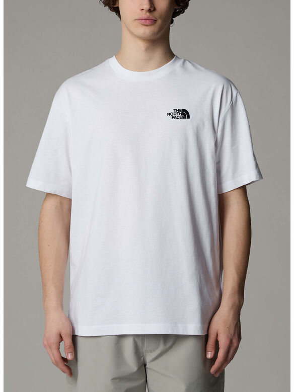 T-SHIRT OVERSIZE SIMPLE DOME, FN41 TNF WHITE, medium