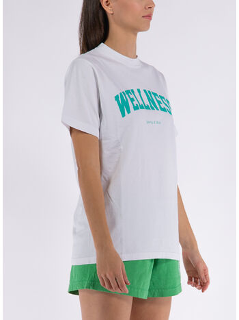 T-SHIRT  WELLNESS, WHITE, small