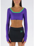 TOP A MANICHE LUNGHE PUMA x DUA LIPA, 90 ROYAL PURPLE, thumb