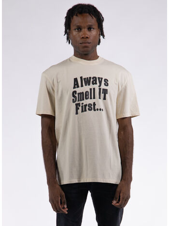 T-SHIRT OVER SMELL IT, 149 OFF-WHITE, small
