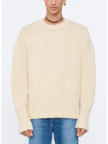 MAGLIONE JOAQUIN, IVORY DRY COTTON, small
