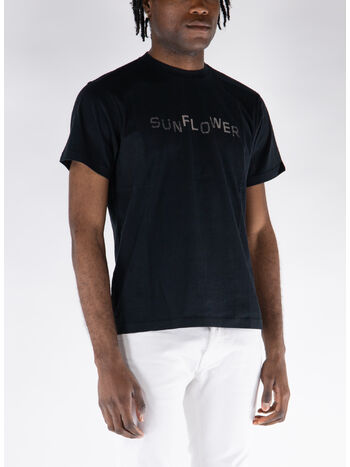 T-SHIRT EASY OVERDYED, 999 BLACK, small