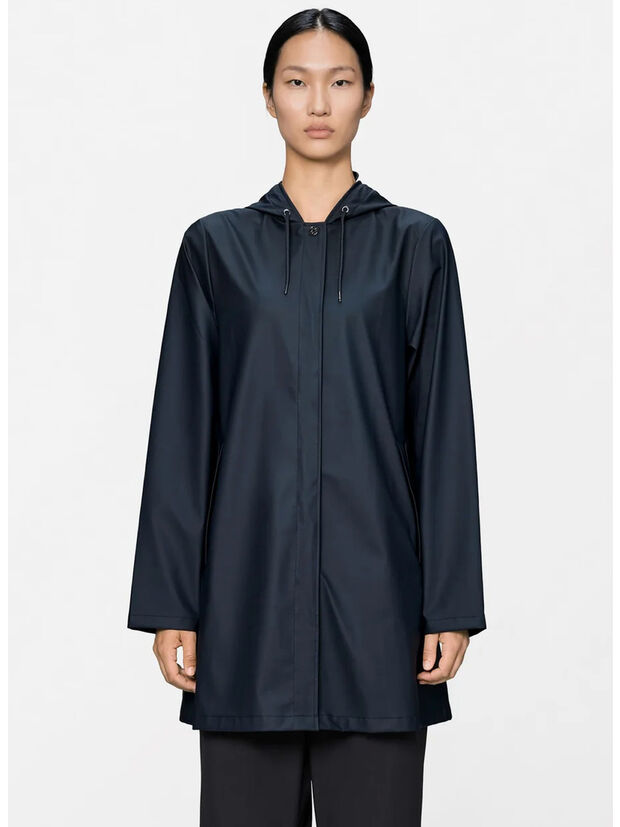 GIUBBOTTO A-LINE, 47 NAVY, large