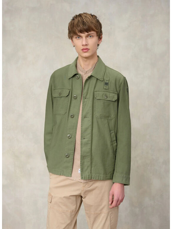 GIACCA GOODALE DYED, 694 VERDE OLIVASTRO, medium