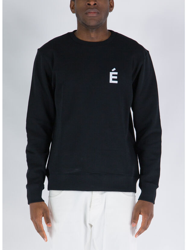 FELPA STORY PATCH, BLACK, large