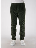 PANTALONE IN VELLUTO MITTE, 695 VERDE, thumb