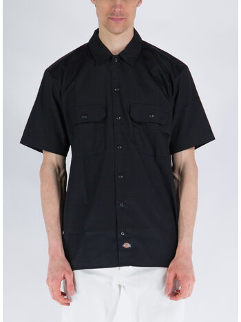 CAMICIA WORK, BLK1 BLACK, small