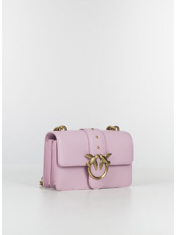 BORSA LOVE ONE MINI, WWGQ LILLA ANTICHE GOLD, small