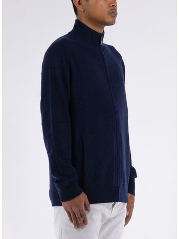 CARDIGAN FULL ZIP, HUNTER NAVY, small