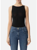 BODY IN JERSEY CON DETTAGLI GIOIELLO, 110 NERO, thumb