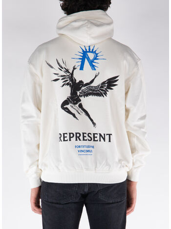 FELPA HOODIE ICARUS, 72 FLAT WHITE, small