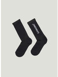 CALZINI CON LOGO, NERO, thumb