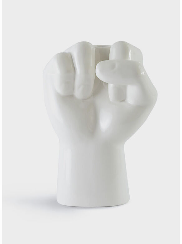 VASO FCKVASE, WHITE, medium