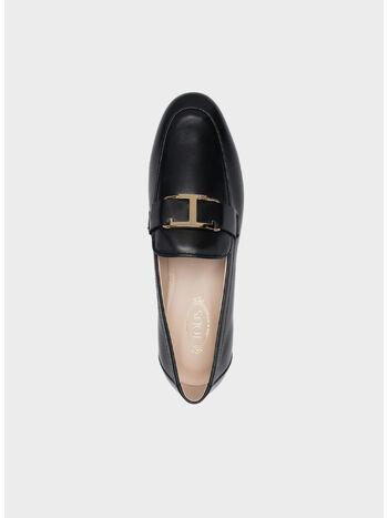 MOCASSINO T TIMELESS IN PELLE, B999 NERO, small