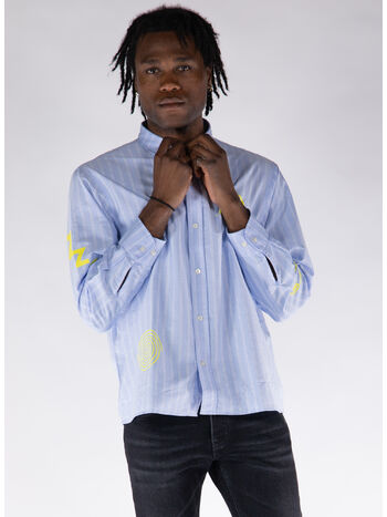 CAMICIA SEBASTIAN LONGSLEEVE, 981.67 BLUE / WHITE, small