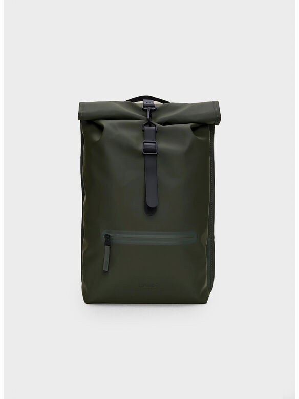 ZAINO ROLLTOP RUCKSACK, 03 GREEN, medium