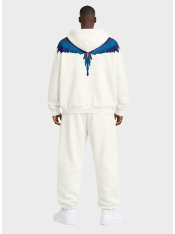 FELPA SWEET HOODIE, 412 COCCO/COCONUT, small