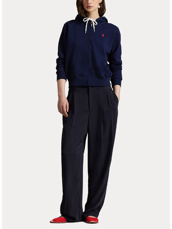 FELPA HOODIE FULL ZIP, CRUISE NAVY, small