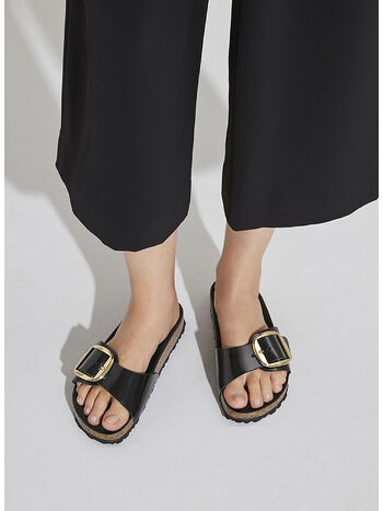 CIABATTA MADRID BIG BUCKLE, BLACK, small