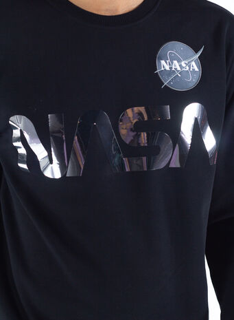 FELPA NASA, 373BLACKCHROME, small