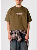 T-SHIRT WBBEAM DYE TEE, DARKBROWN, thumb
