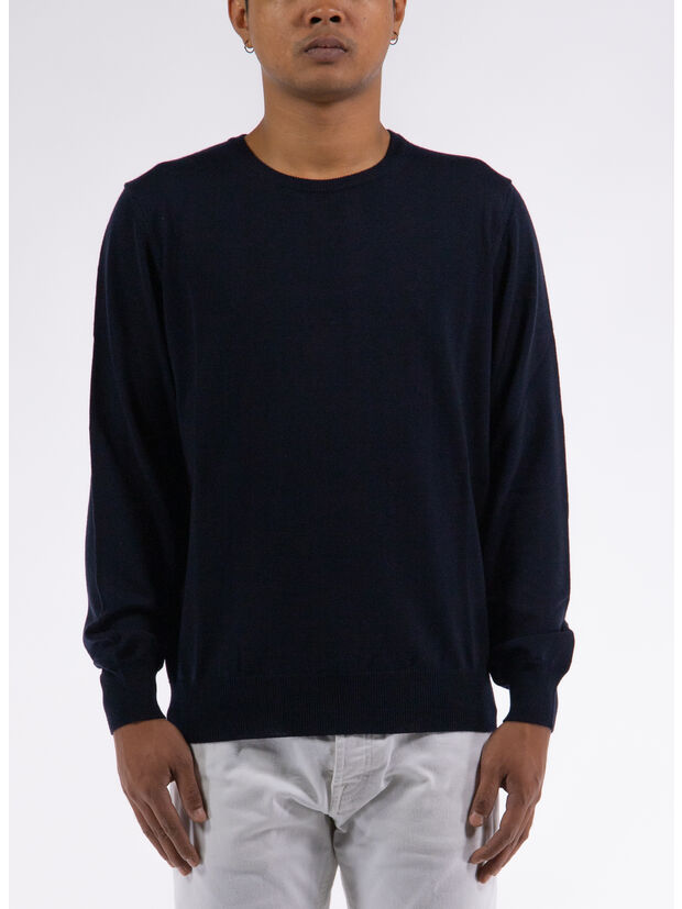 MAGLIONE GIROCOLLO RASATO, , large