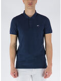 POLO SLIM FIT IN COTONE BIOLOGICO, C87, thumb