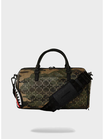 BORSA DUFFLE $ PATTERN CAMO MINI, CAMO, small