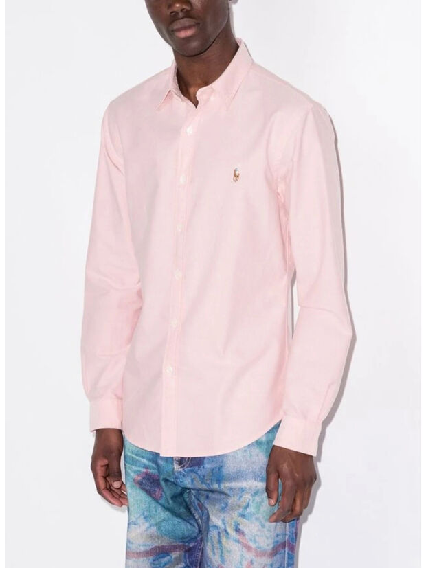CAMICIA A MANICHE LUNGHE, BSR PINK, large